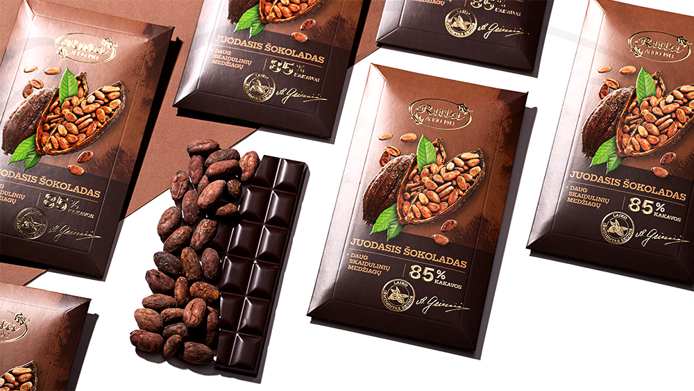 Cocoa chocolate packaging design